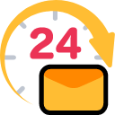 24時間メール受付アイコン